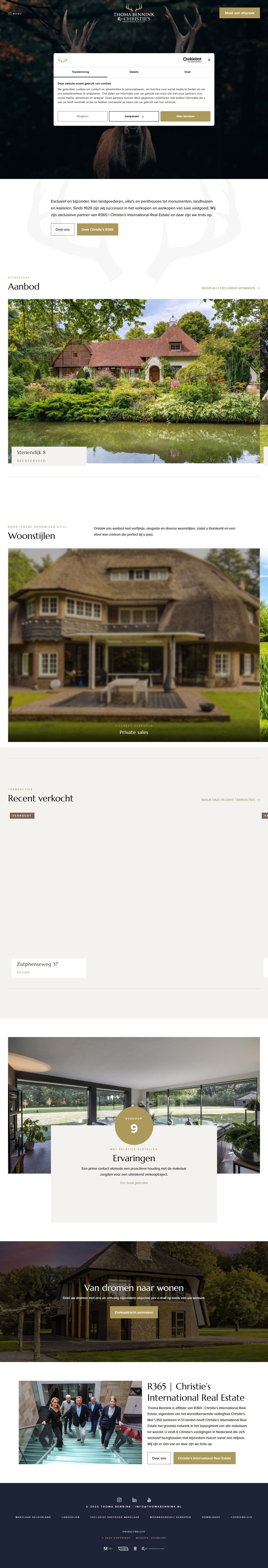 Kantoorfoto Thoma Bennink R365 | Christie's Int. Real Estate