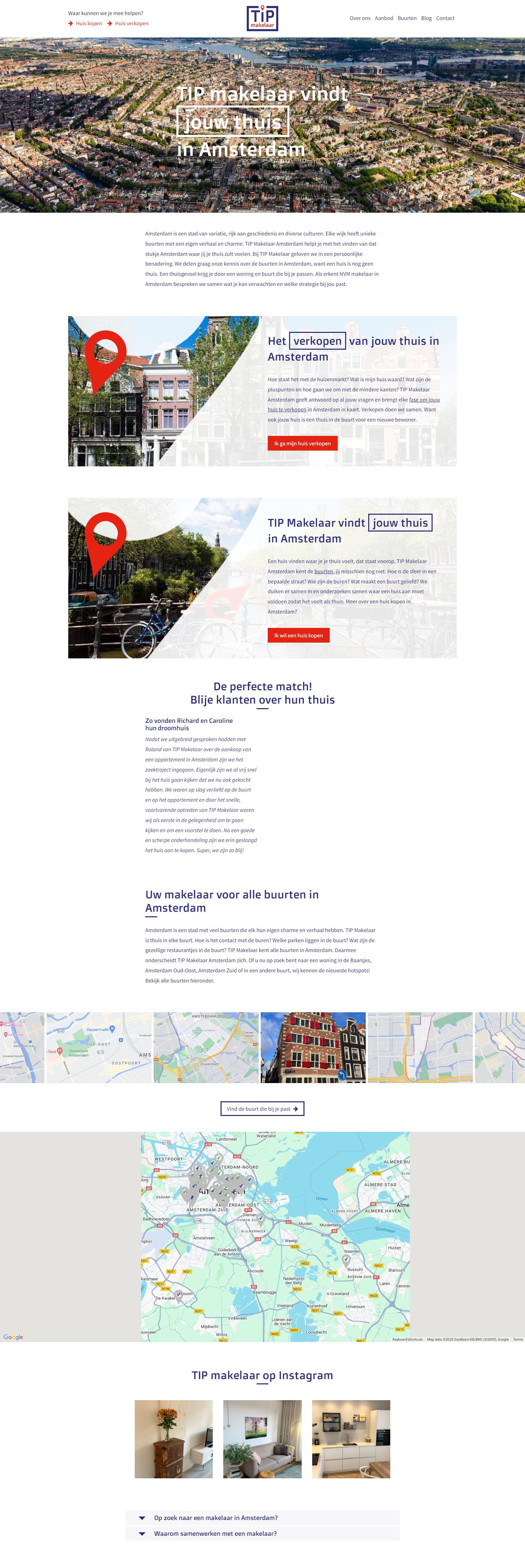 Team foto van TIP Makelaar