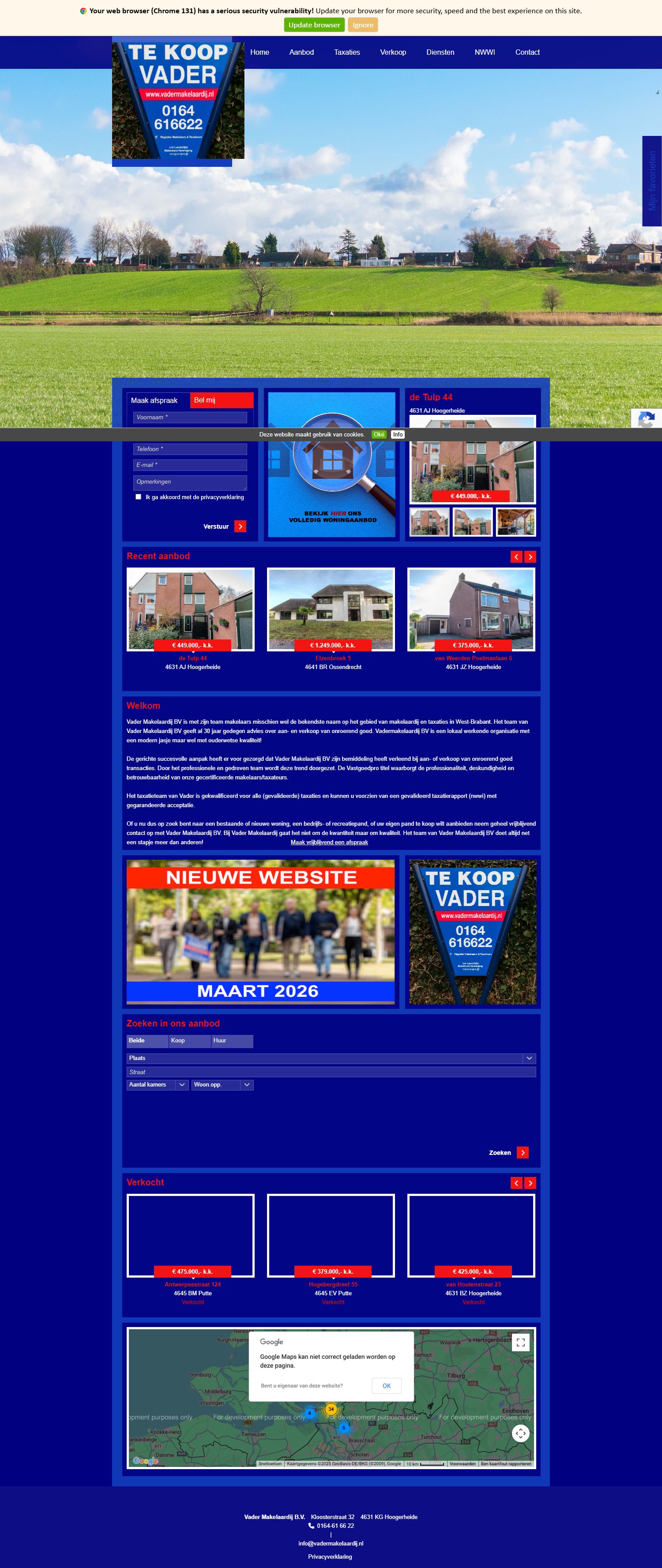 Kantoorfoto Vader Makelaardij b.v.