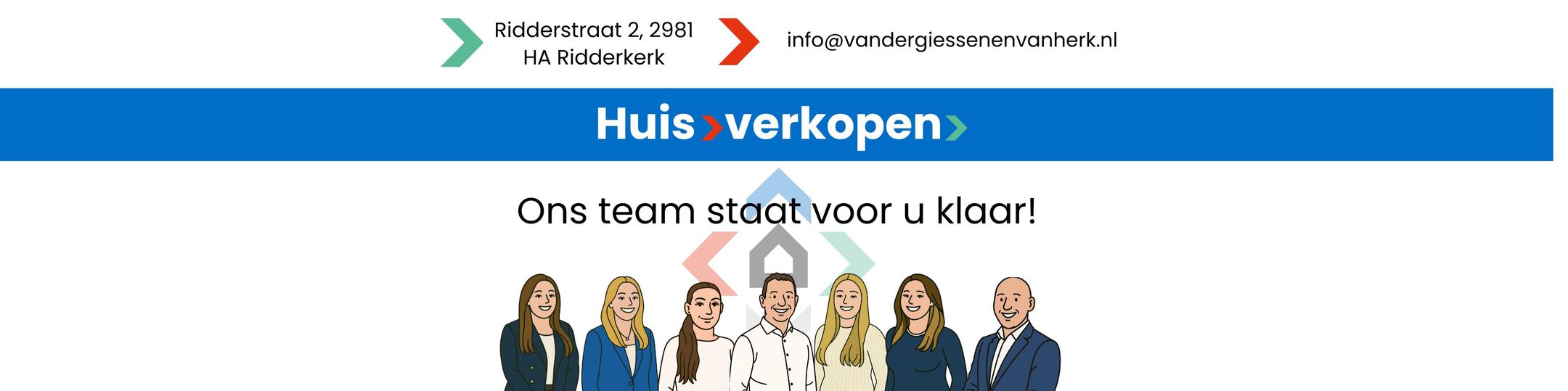 Foto van het kantoor van Van der Giessen & Van Herk Makelaars