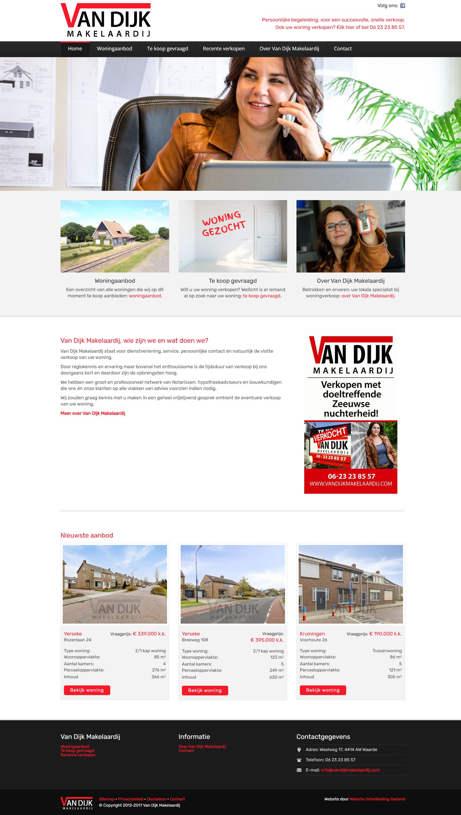 Kantoorfoto Van Dijk Makelaardij