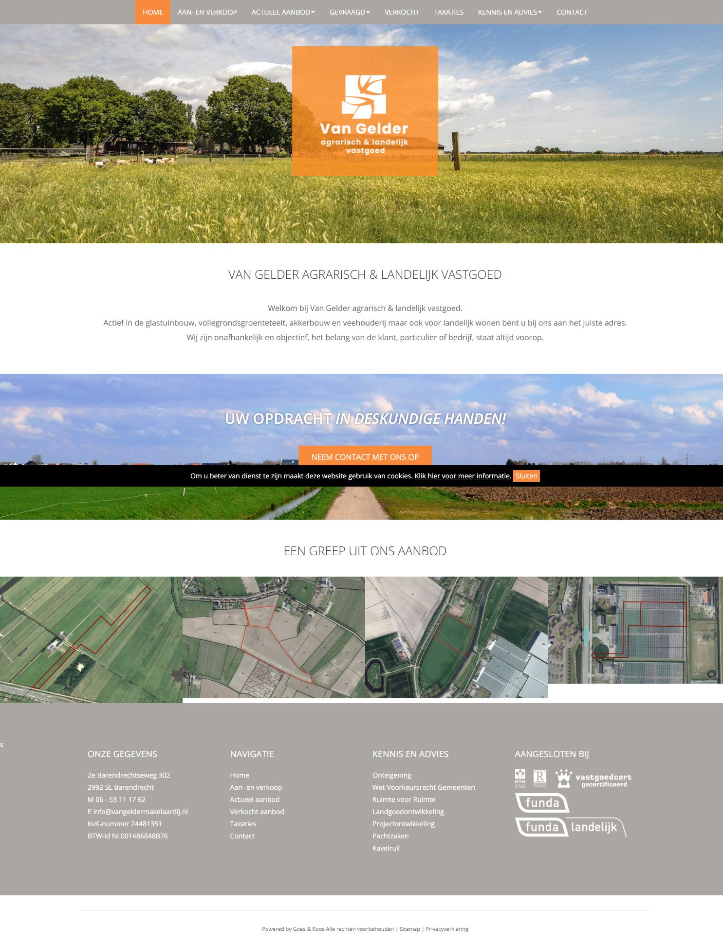 Kantoorfoto Van Gelder agrarisch & landelijk vastgoed