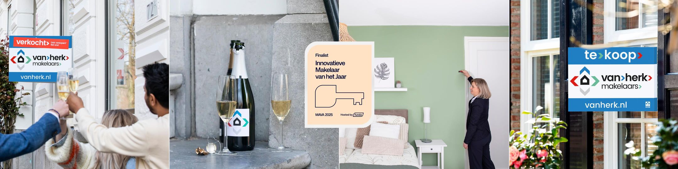 Foto van het kantoor van Van Herk Makelaars Capelle aan den IJssel