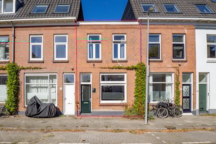 Van Lennepdwarsstraat 3 in Utrecht foto