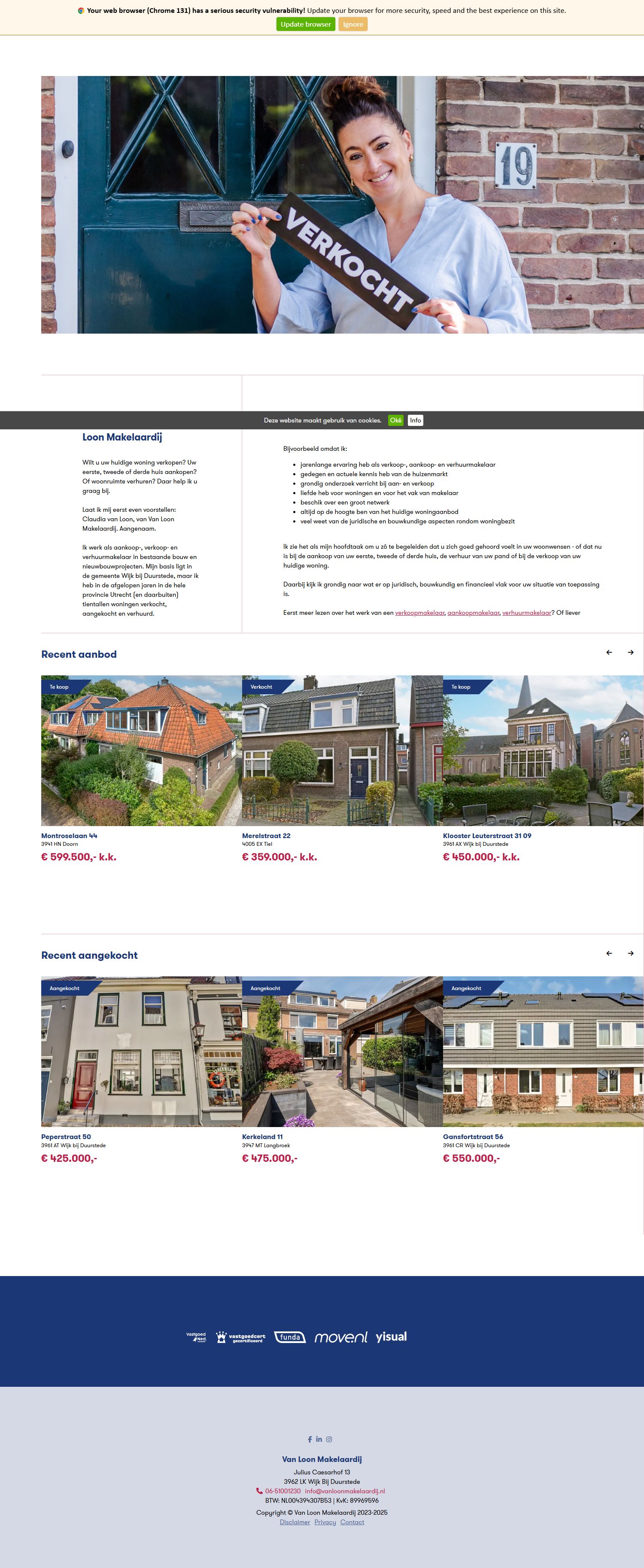 Kantoorfoto Van Loon Makelaardij