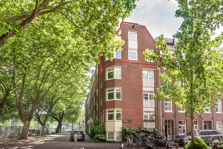 Van Oldenbarneveldtplein 59 in Amsterdam foto