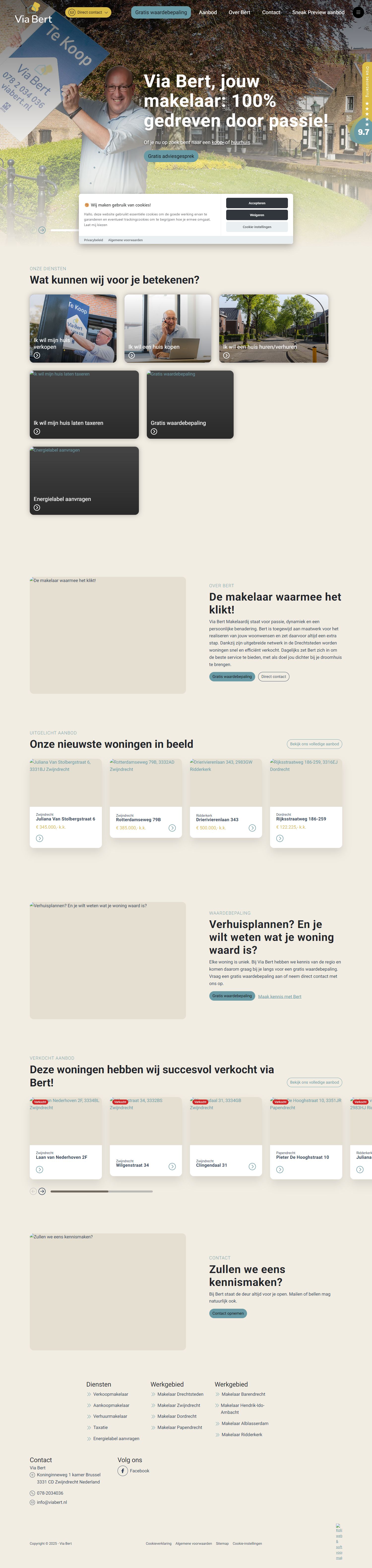 Foto van het kantoor van Via Bert