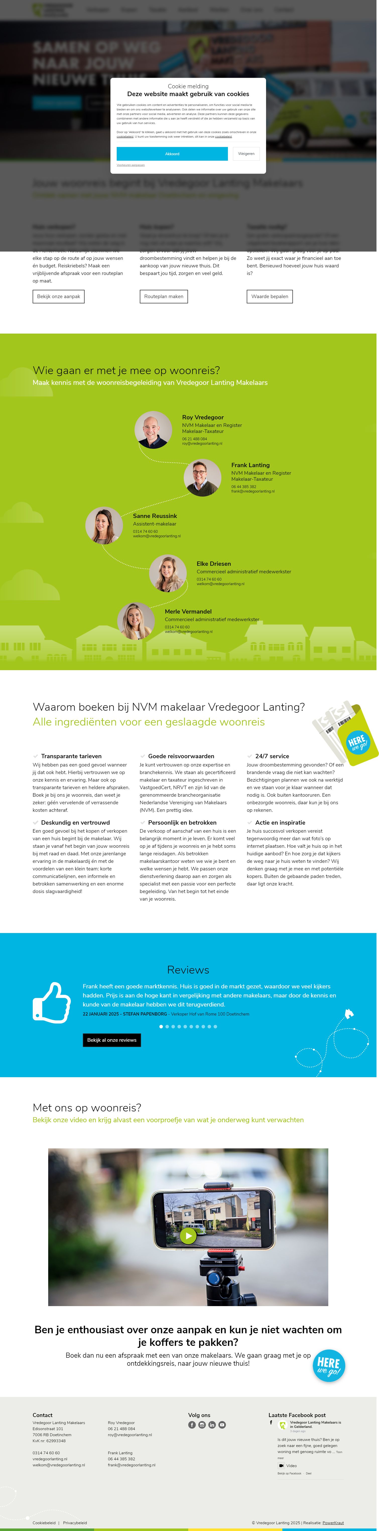 Kantoor foto van Vredegoor Lanting Makelaars