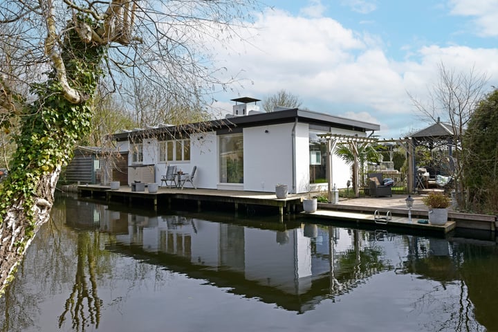Watertuin 25 in Wilnis foto