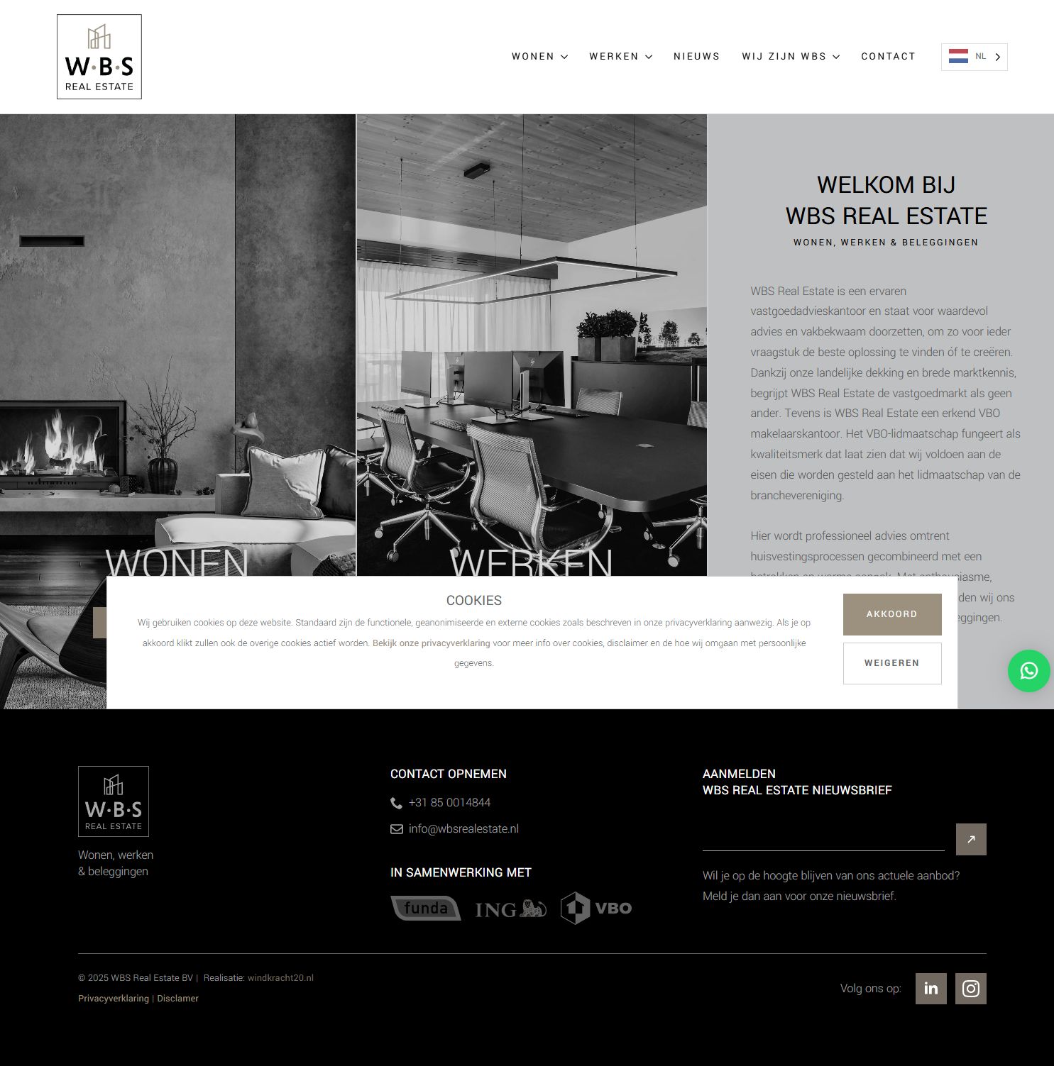 Team foto van WBS Real Estate BV