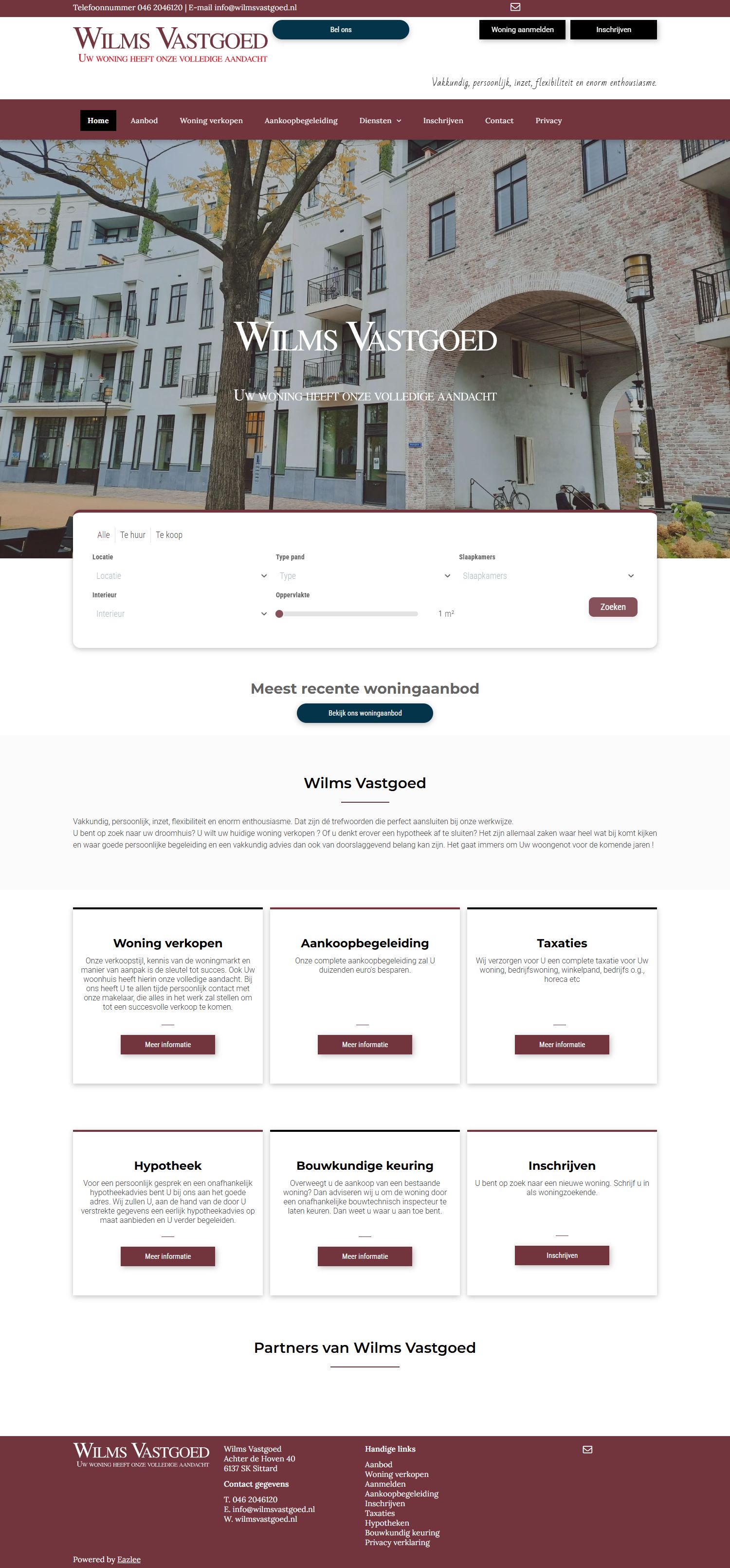 Kantoorfoto Wilms Vastgoed