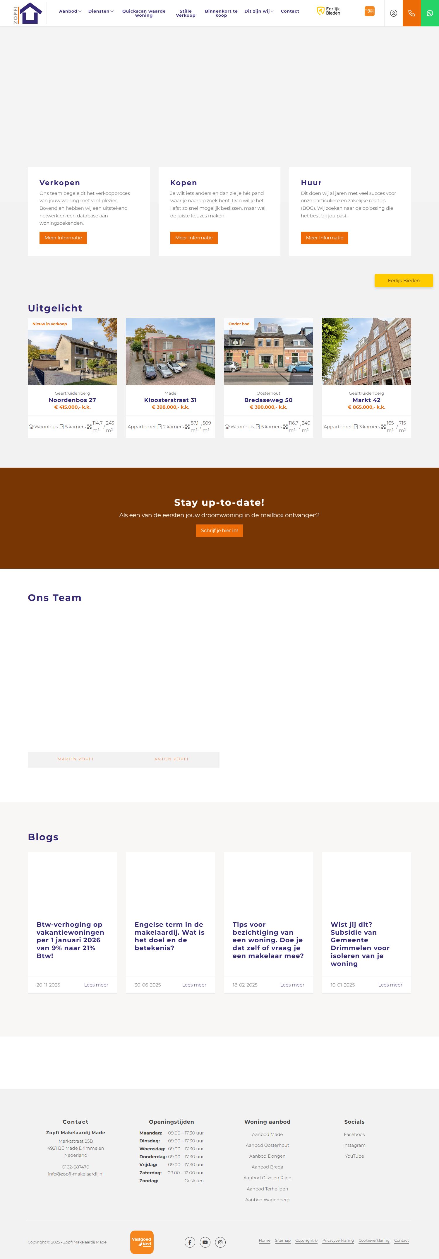 Kantoorfoto Zopfi Makelaardij