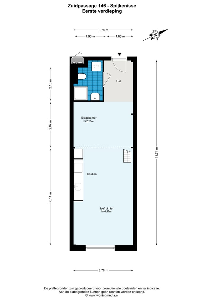 Zuidpassage 146 in Spijkenisse foto