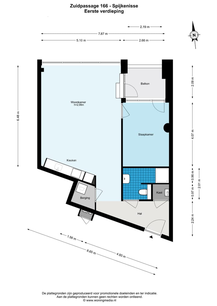 Zuidpassage 166 in Spijkenisse foto