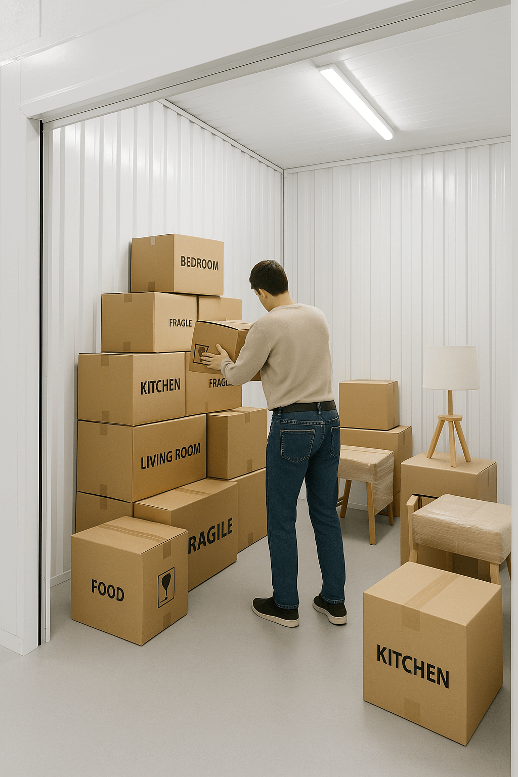 Een opslagruimte maakt het verschil bij verhuizen